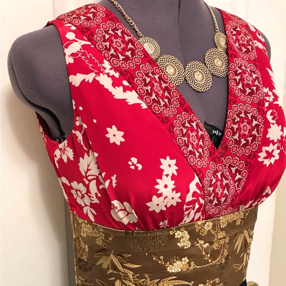 Phoebe Couture Asian Inspired Dress - Picture 5 of 16